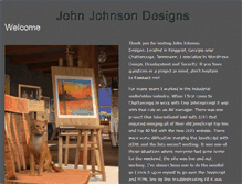 Tablet Screenshot of johnjohnsondesigns.com